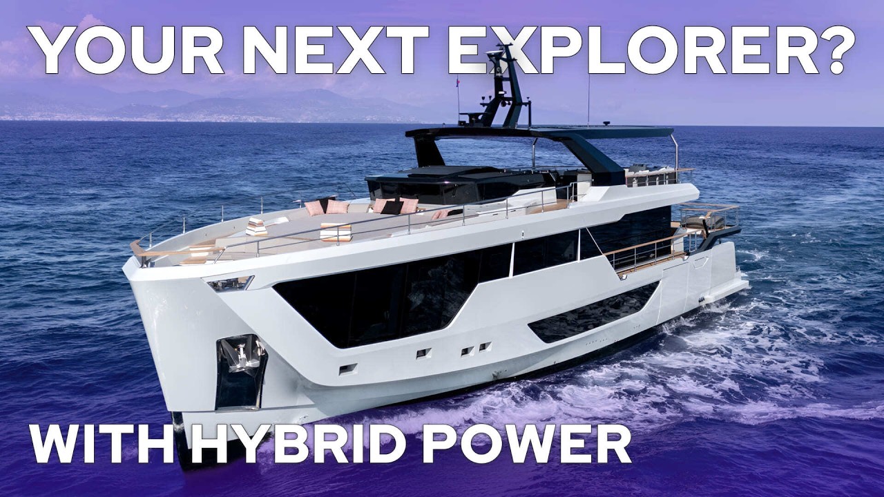VIITORUL YACHTURILOR EXPLORER? NUMARINE 30XP – HIBRID DIESEL + TUR ELECTRIC