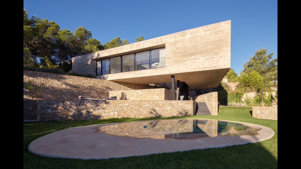 LISTA 2.280.000€ | Vila Alpha | Vilă modernă din beton cu design exclusivist în Benissa