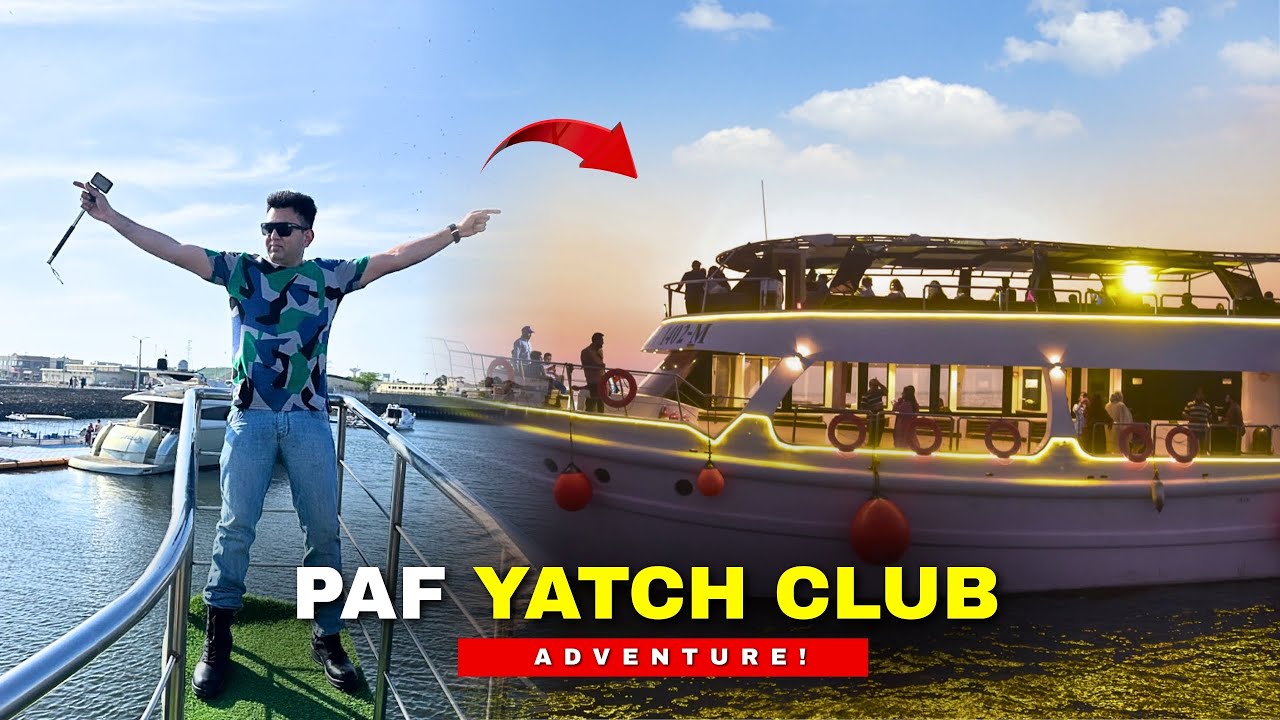 Ultima experiență de iaht de lux la PAF Yacht Club Karachi