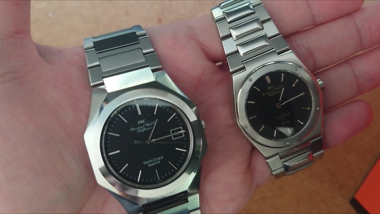 IWC vintage quartz - Yacht Club II și Ingenieur slim