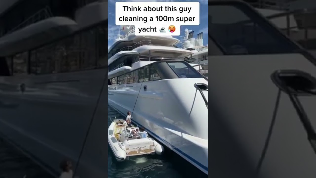 Ai lucrat vreodată pe un iaht? #short #yacht