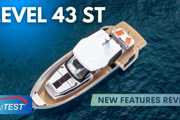 Level Yachts 43 ST „Detaliu pentru caracteristici” Cannes 2025