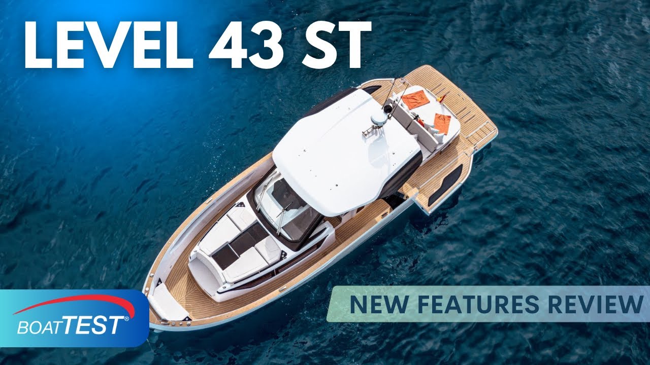 Level Yachts 43 ST „Detaliu pentru caracteristici” Cannes 2025