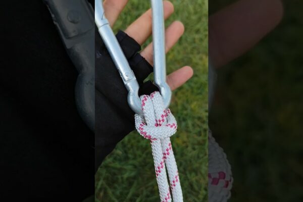 ❌STOP! SINGURUL Nod Carabinier de care ai nevoie #survival #tutorial #diy #knot