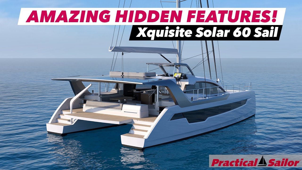 În interiorul Xquisite 60 Solar Sail | Tur complet al catamaranului X60 alimentat cu energie solară