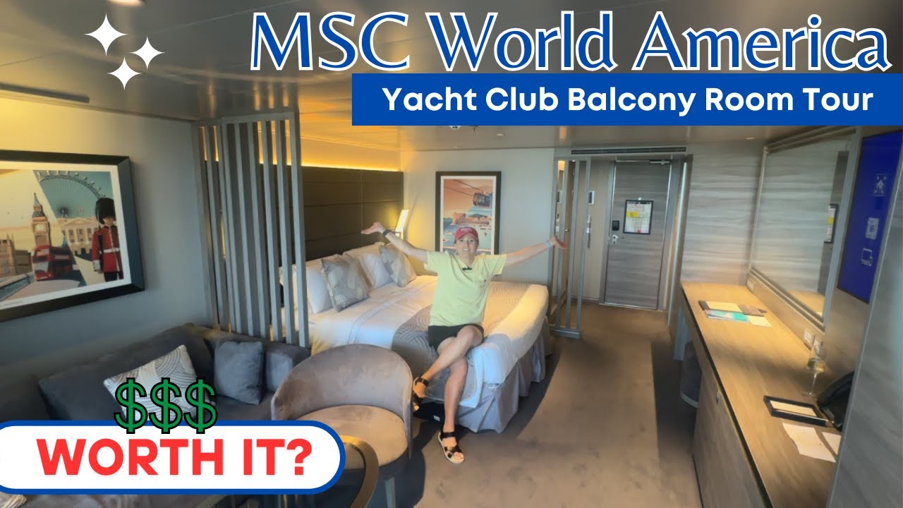 MSC WORLD AMERICA YACHT CLUB ROOM TOUR || MERITA?!?