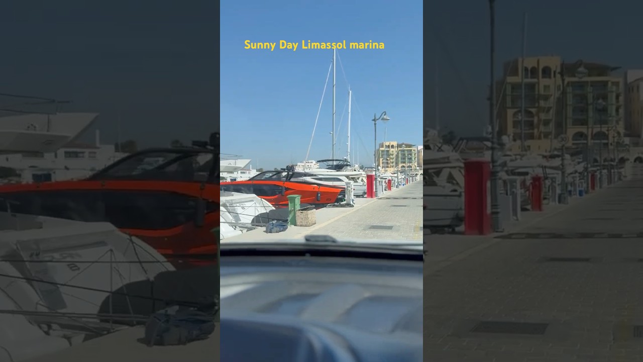Vizită la portul de agrement #Lamborghini #yacht #youtubeshorts #shorts