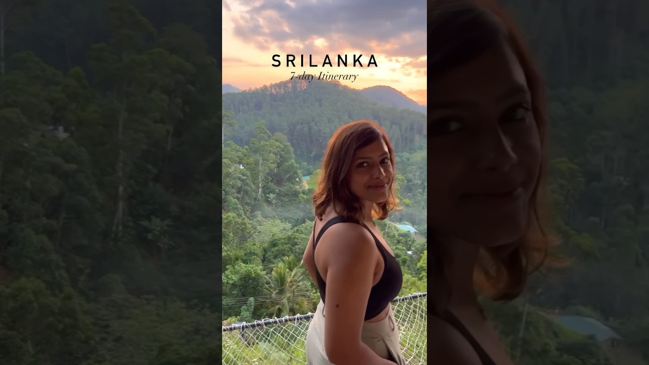Itinerarul perfect de 7 zile în Sri Lanka. O săptămână în #mirissa #galle #ella #kandy și #colombo