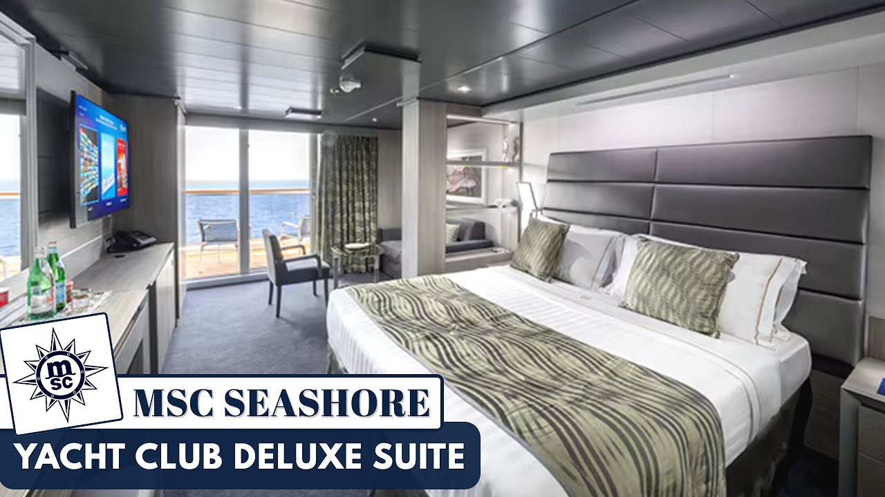MSC Seashore | Suită Deluxe Yacht Club Tur complet | 2024 | 4K