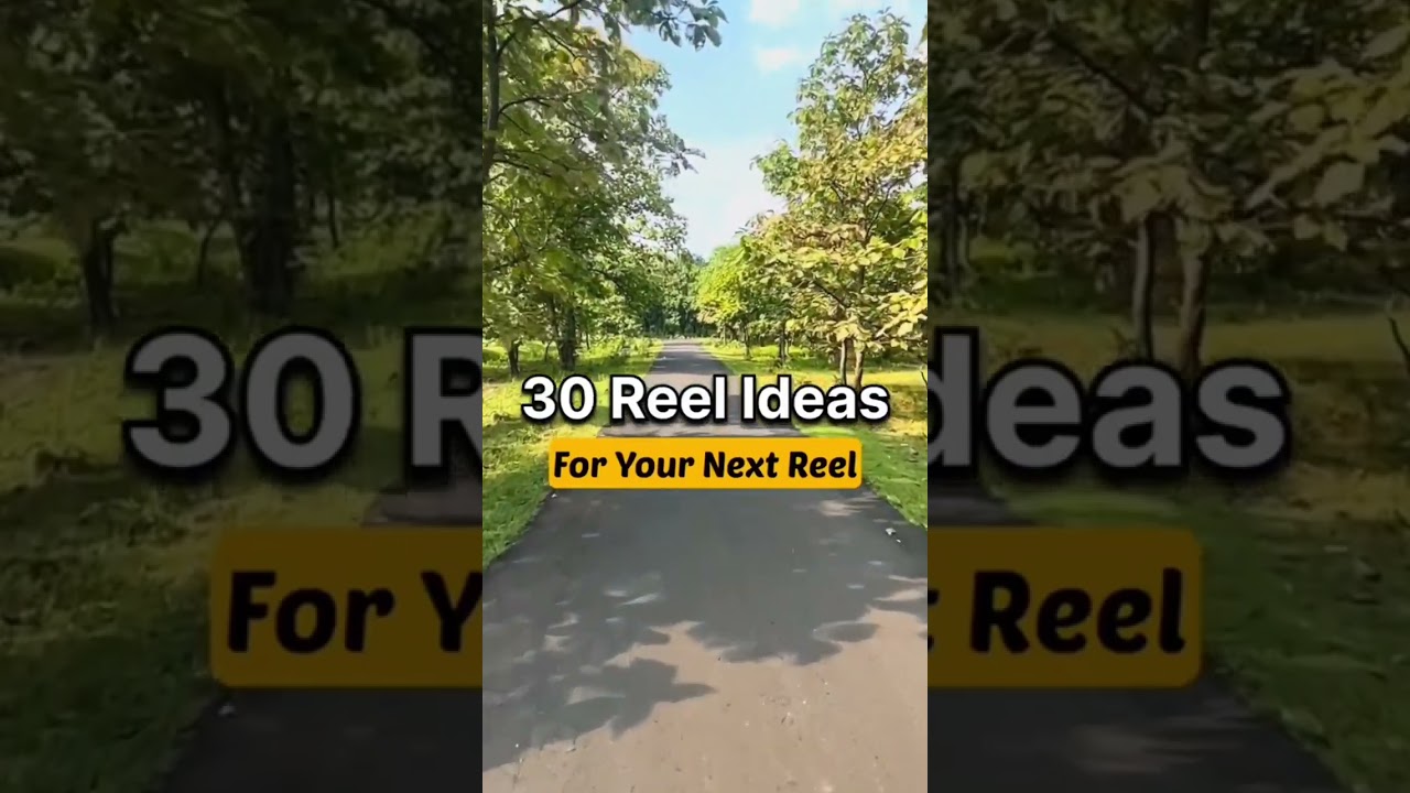 Peste 30 de idei pentru următorul tău reel de Instagram