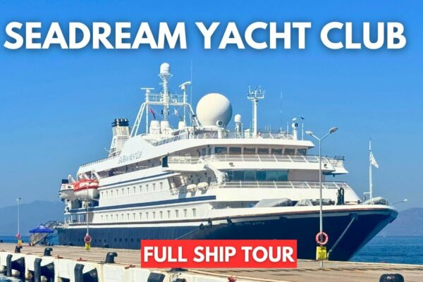 Tur de plimbare complet în jurul navei SeaDream Yacht Club