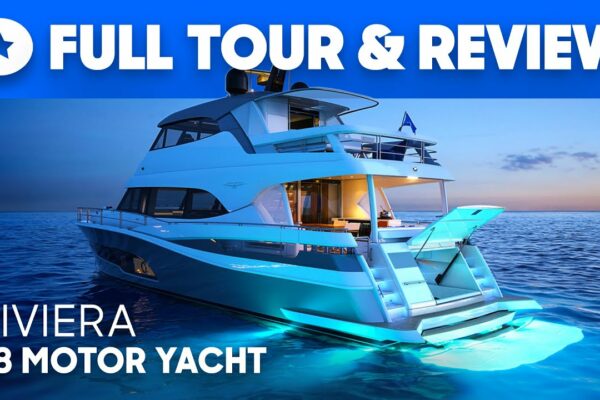 Nava emblematică de 5.500.000 USD | Yacht cu motor Riviera 78