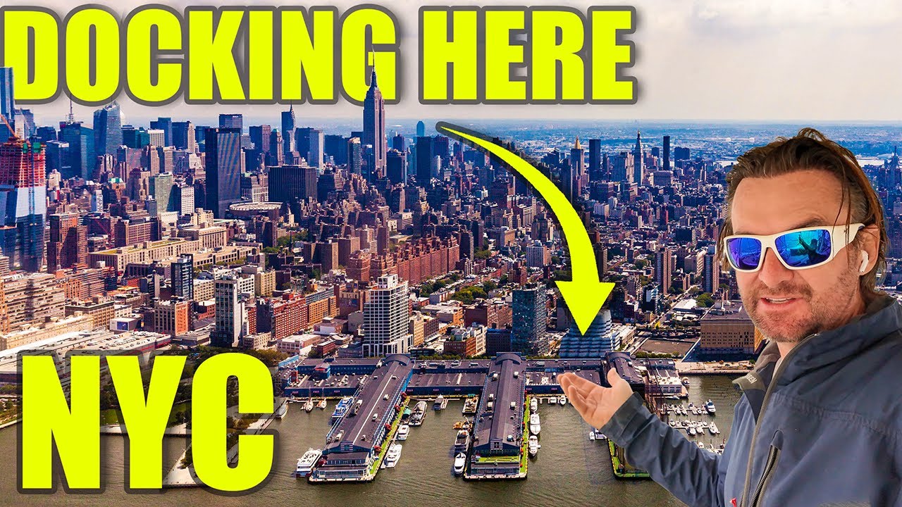 Navigați în orașul New York! Acostând barca mea în inima Manhattanului