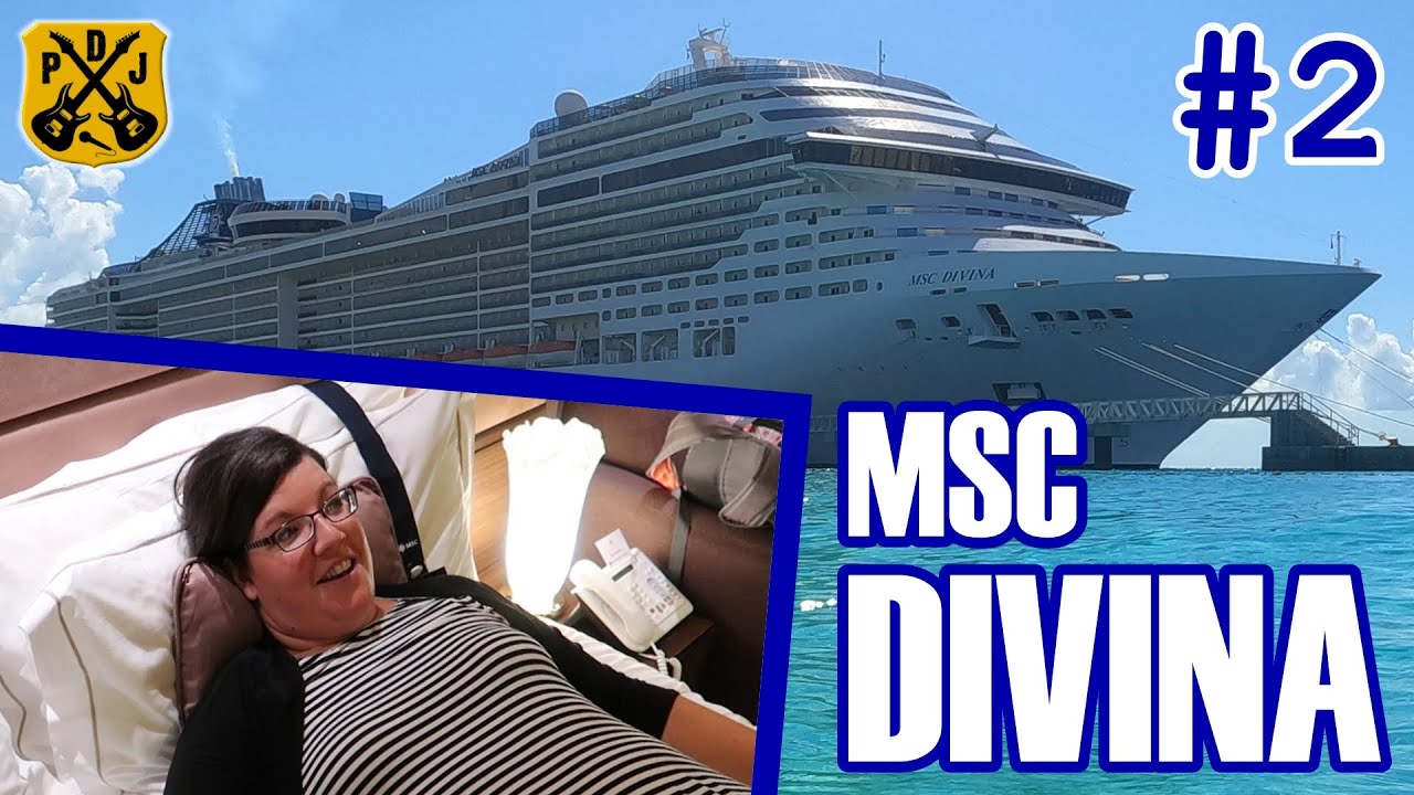 MSC Divina Pt.2: Upgrade la Yacht Club, cina, Dancing Queen, Topsail Lounge, tur de cabină cu balcon nou