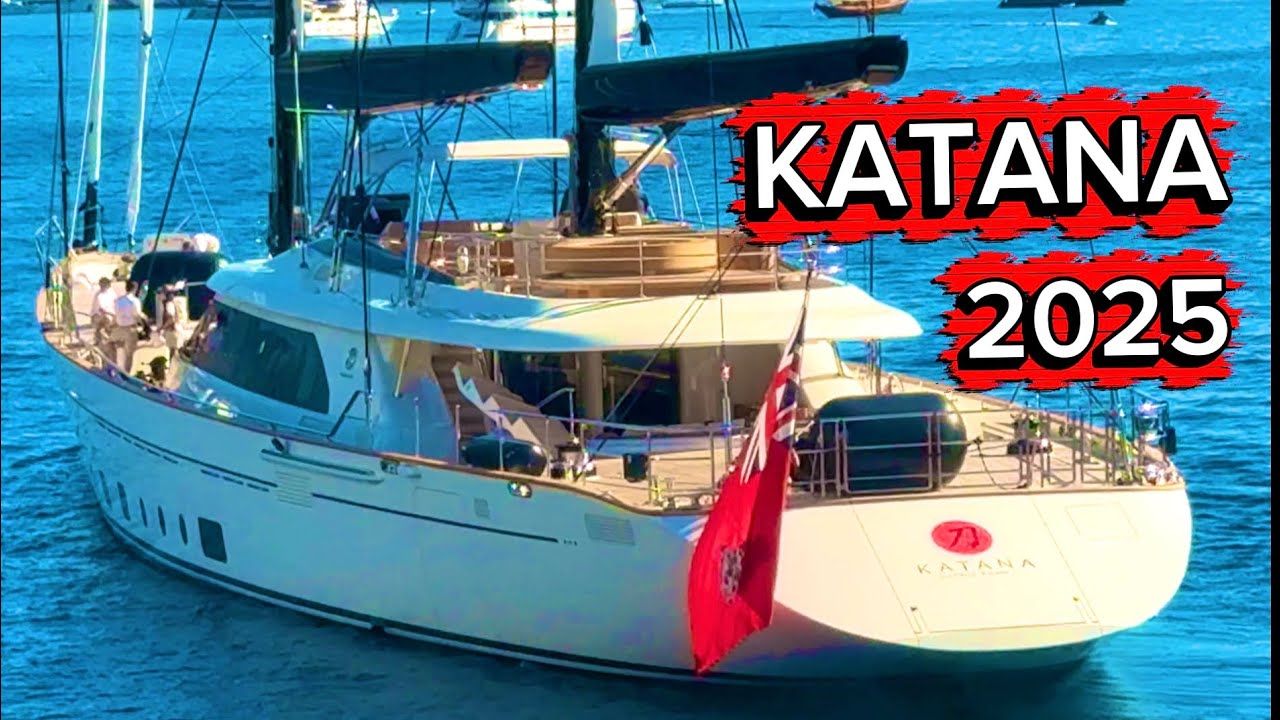 NOU 2025 KATANA SAILING YACHT PERINI NAVI @emman25MC