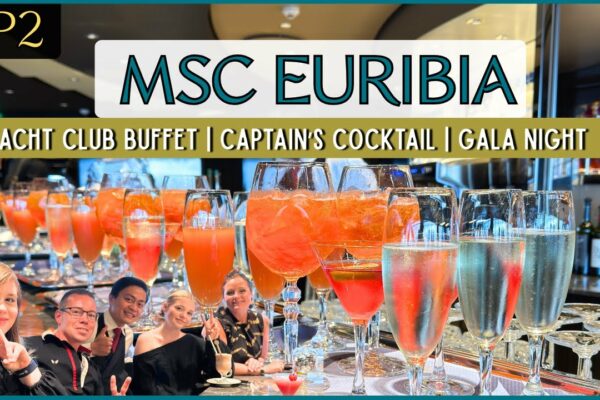 MSC Euribia Yacht Club - Mic dejun tip bufet, cocktail și noapte de gală în ziua mării | Fiordurile Norvegiene 4K | EP2