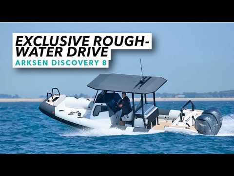 Unitate exclusivă pentru apă agitată | Arksen Discovery 8 | Barcă cu motor și iahting