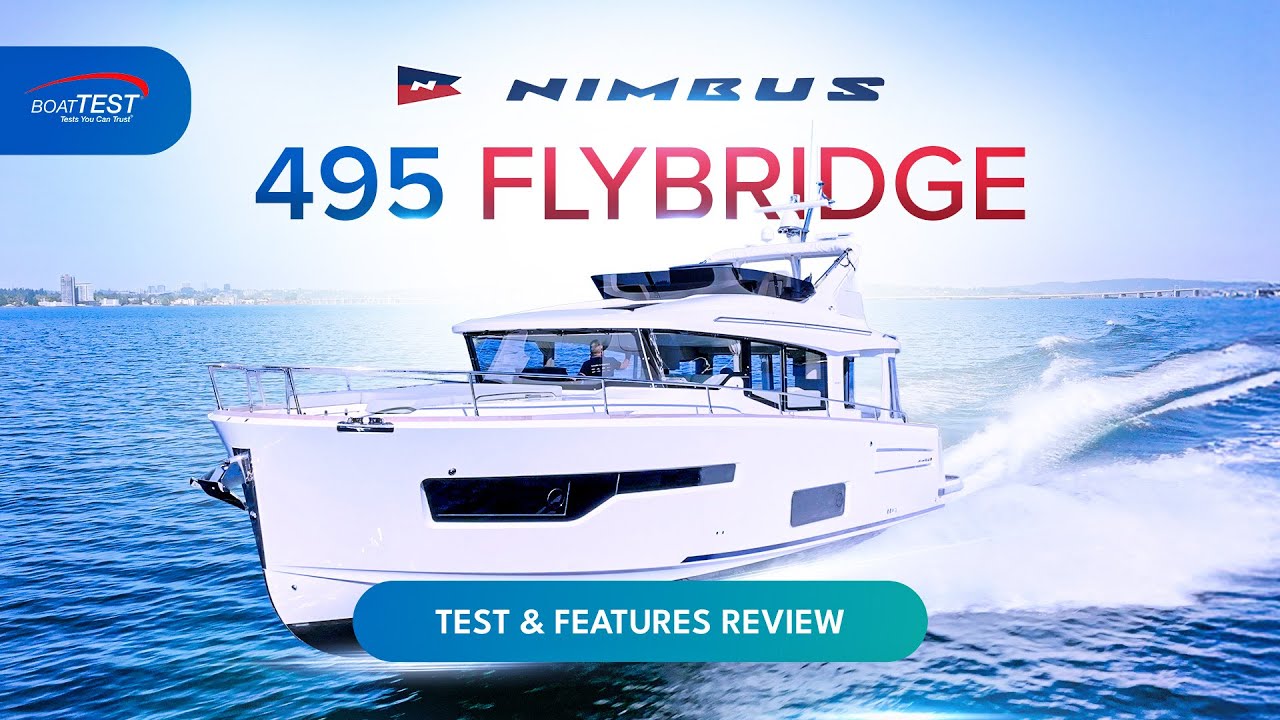 Nimbus 495 Fly - O capodoperă nordică pentru crucișătorul modern