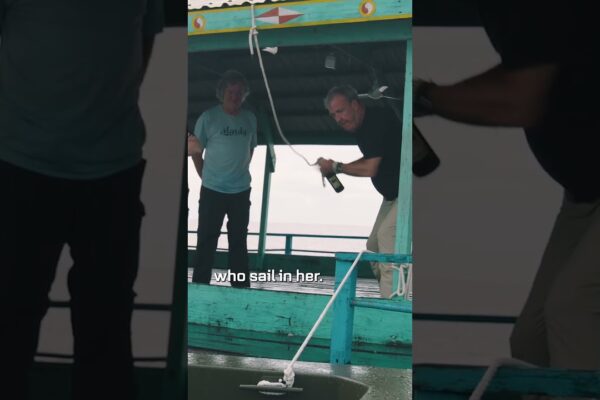 Când Jeremy Clarkson a decis să-și numească barca 🍾 #TheGrandTour