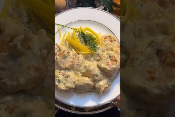 Creveți cu usturoi cu unt 🍤 #short