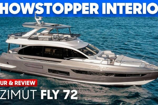 Așa proiectați interiorul unui iaht 💎 Azimut Fly 72 Tour & Review