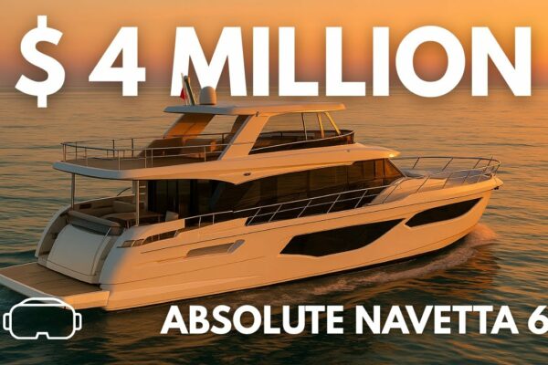 Urcă-te la bordul acestui iaht de lux de 4 milioane de dolari într-un uimitor 8K VR 180 | Turul Absolute Navetta 64