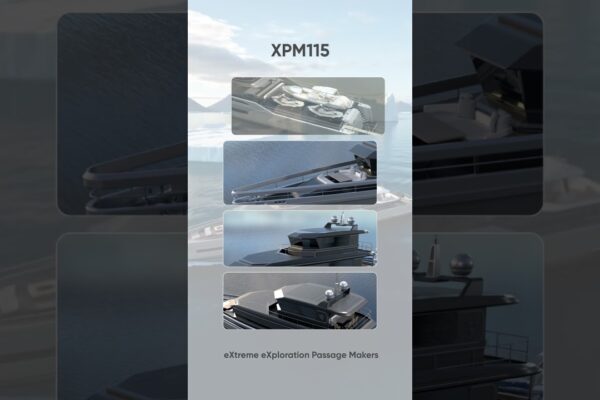 XPM115 Expedition Yacht de Naval Yachts | Explorer din aluminiu, construit pentru lumea reală