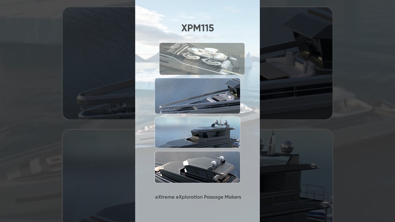 XPM115 Expedition Yacht de Naval Yachts | Explorer din aluminiu, construit pentru lumea reală
