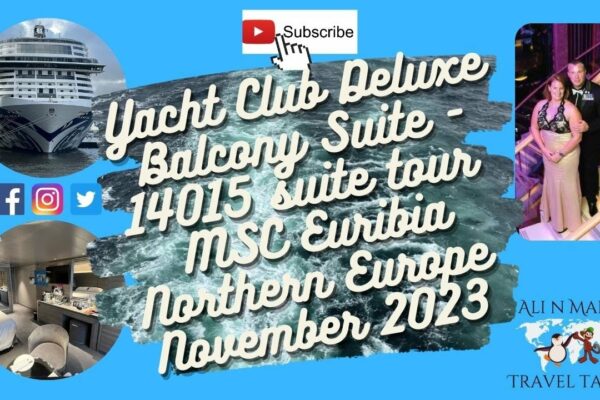 Tur MSC Euribia - Yacht Club Deluxe Balcony Suite (14015).