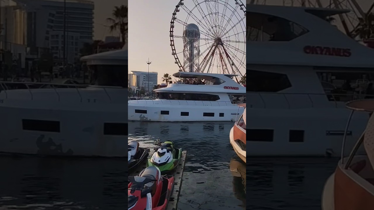 Port Batumi, iahturi, #short Marea Neagră