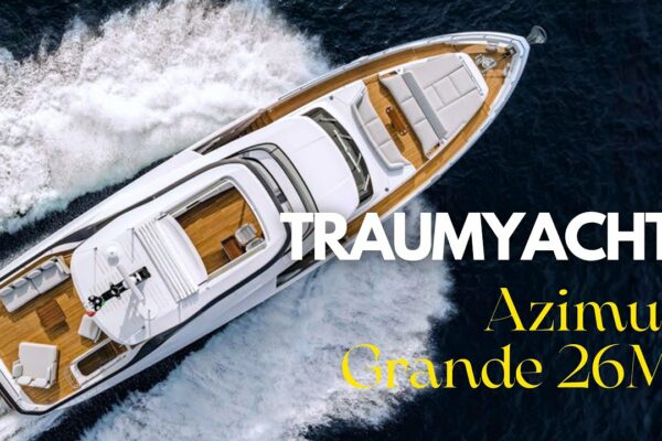 26 METRI DE LUX: Azimut Grande 26M prezentat de Yachtwerk – Cannes Yachting Festival 2025