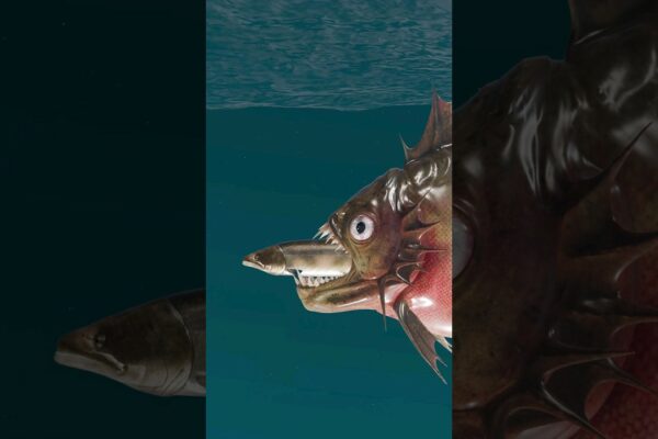Peștele mănâncă pește | Monstru de mare Bull Trout Vs Monstrul de Mare Bloop
