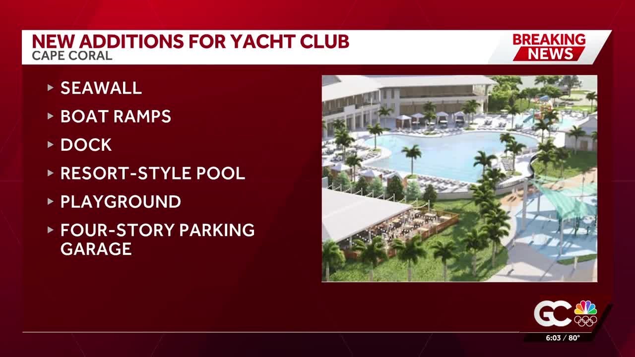Cape Coral aprobă un contract de 22,7 milioane USD cu o companie de construcții pentru a supraveghea reconstrucția Yacht Club