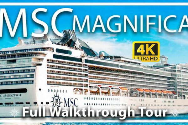 Msc Magnifica | Tur complet și recenzie | Toate zonele publice și Yacht Club | 4k Ultra