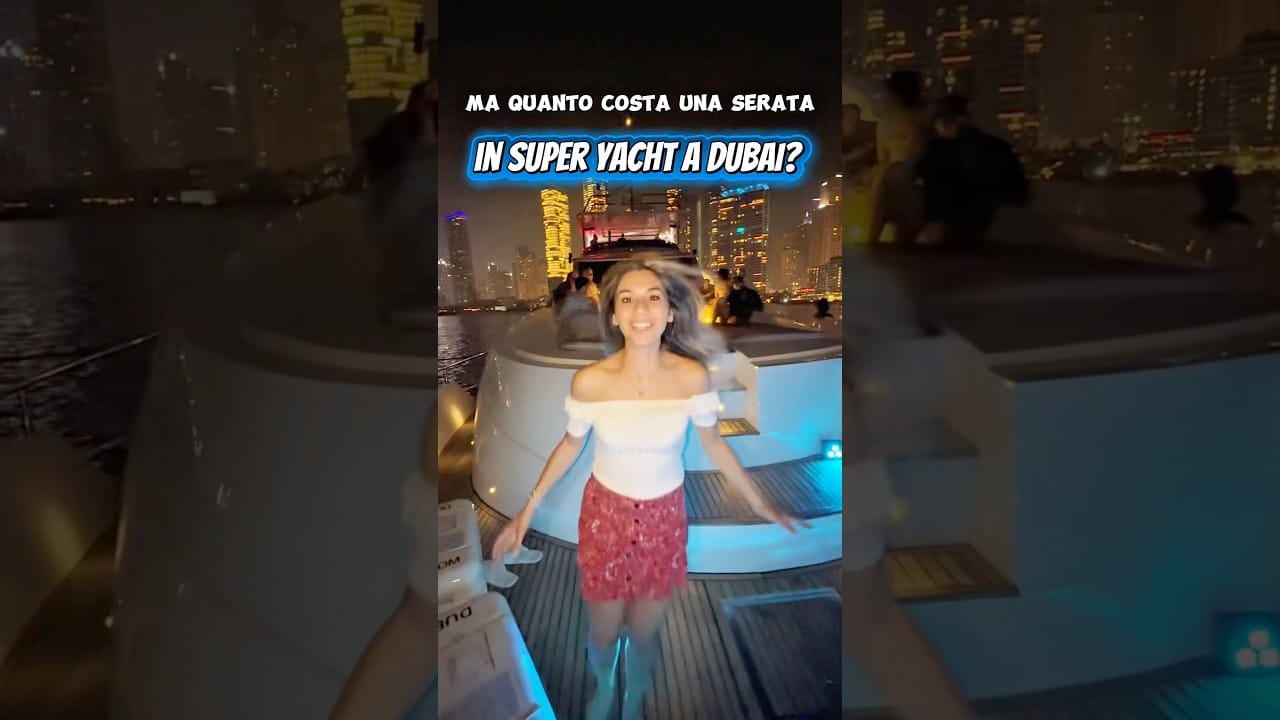 DAR CÂT COSTA O SEARA PE UN SUPER YACHT ÎN DUBAI?