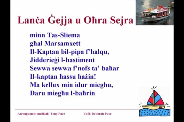 A Ferry is Coming and Another is Going (melodie tradițională malteză)