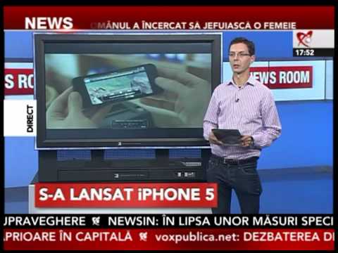 Cristi Dorombach - iPhone 5 - Realitatea TV