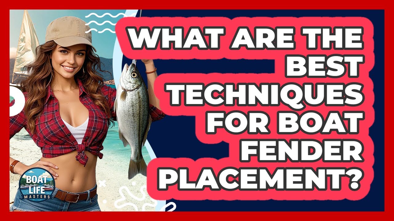 Care sunt cele mai bune tehnici pentru plasarea aripilor pentru barcă? - Boat Life Masters