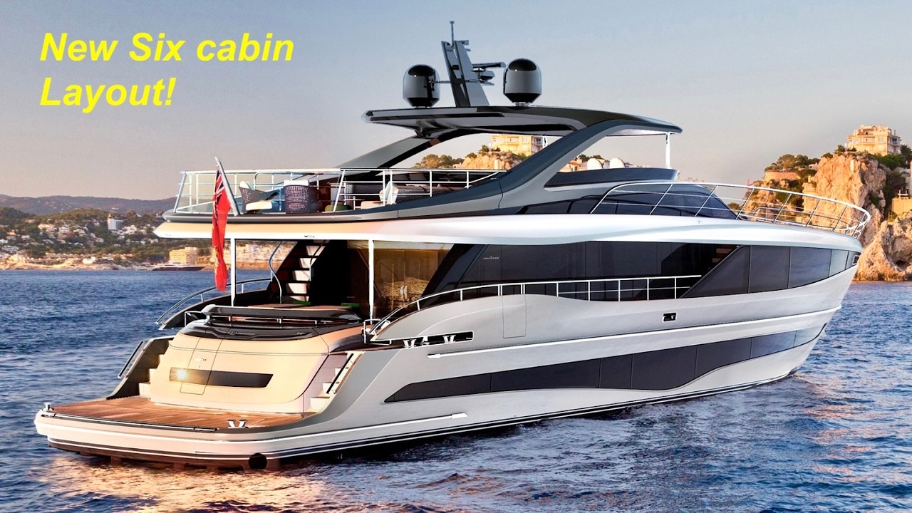 Tur superyacht de 16 milioane USD: Princess Y95