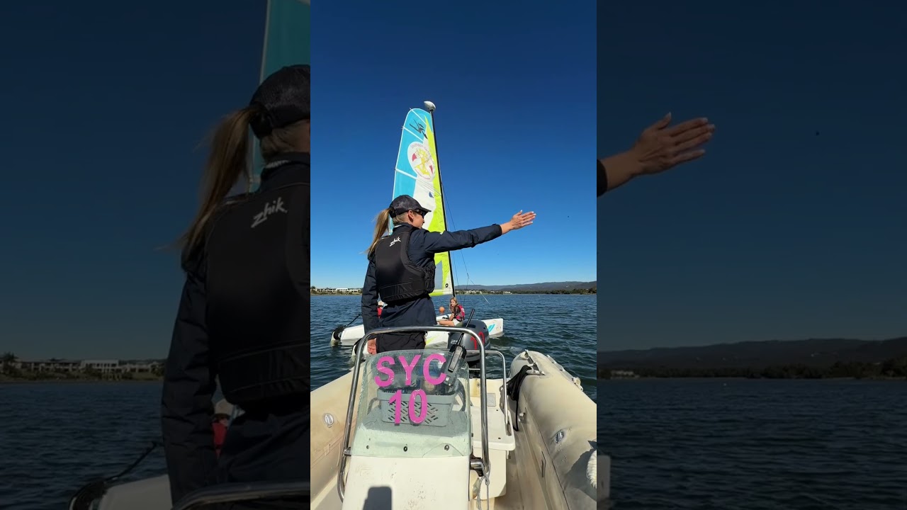 Navigație în vacanță școlară! #goldcoast #sailing #bucketlist #sailboat