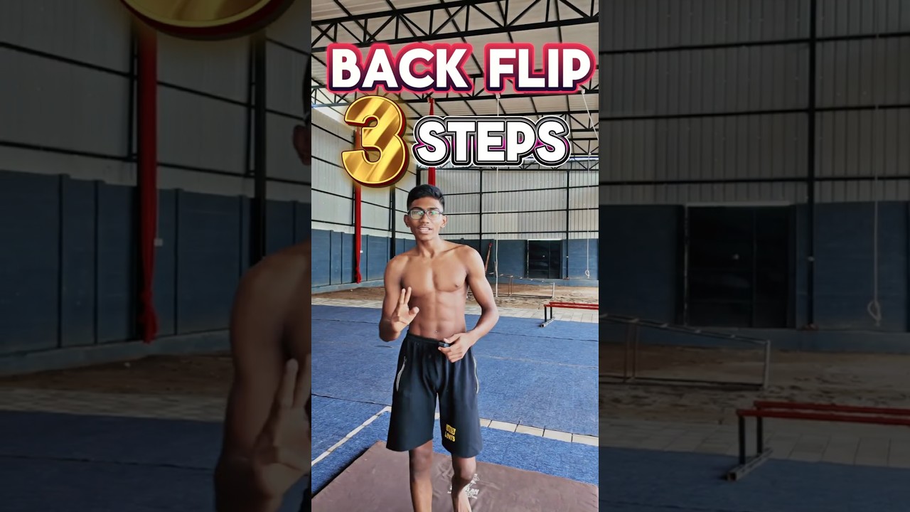 ÎNVOLȚI SPATE ÎN 3 PAȘI UȘORI! | Tamil Fitness Tutorial | Flip Like a Pro! #taarzanacademy