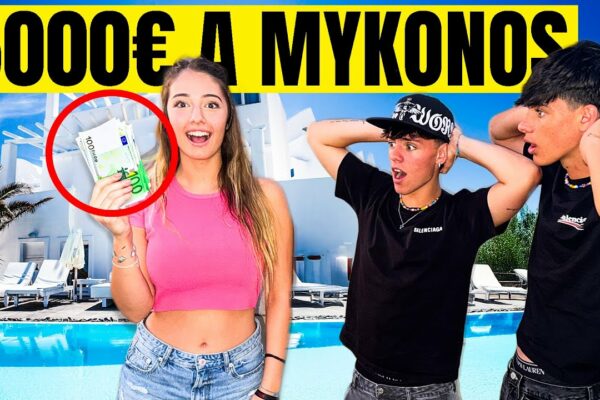 AM GĂSIT 5.000 € în VILA MILIONARĂ din MYKONOS! *costisitor*