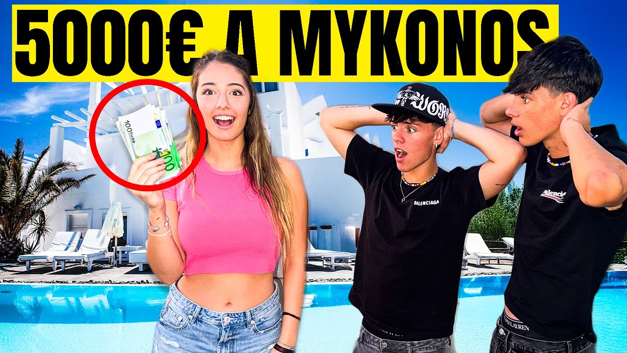 AM GĂSIT 5.000 € în VILA MILIONARĂ din MYKONOS! *costisitor*