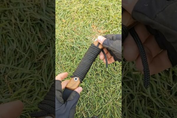 ⛔STOP! Cel mai puternic grip Paracord de urgență #camping #diy #satisfying