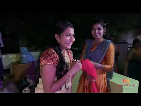 Distracție surprinzătoare Panrom VJ Siddhu's Wife✨ | Laetatio Evenimente | Surprise Planners în Madurai