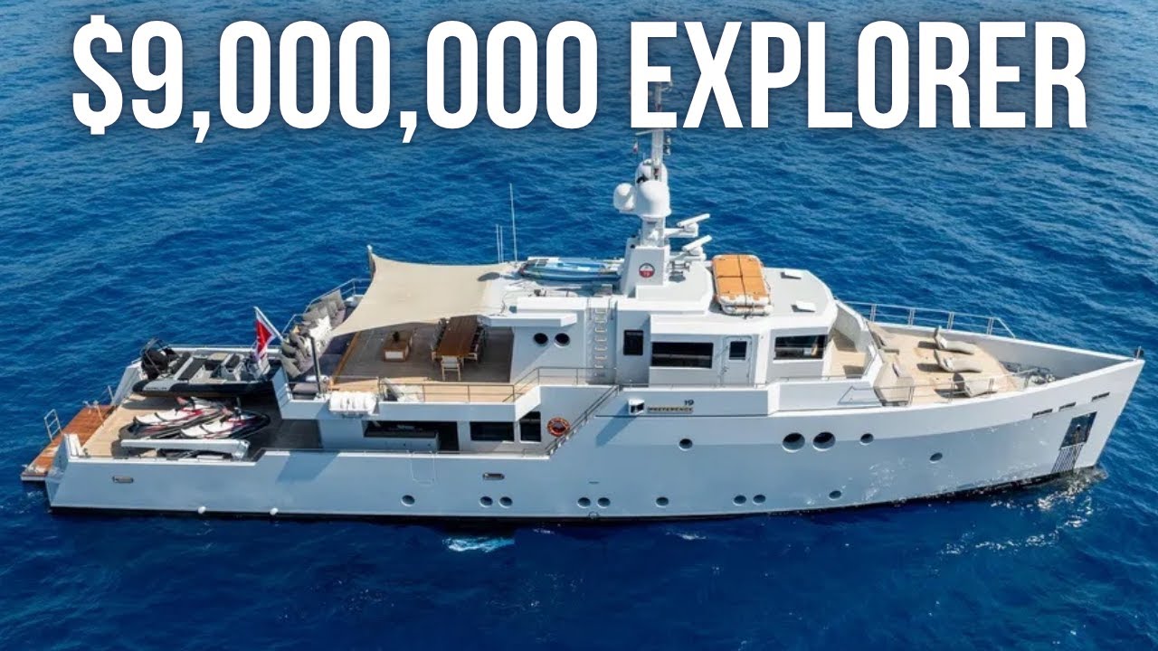 În interiorul unui iaht Explorer de 9.000.000 USD | 119' Tansu SuperYacht Tour