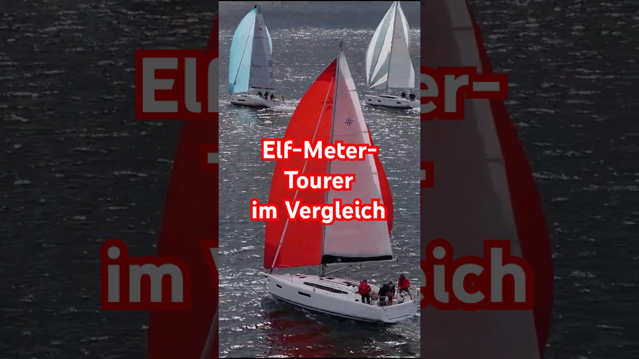Iahturi de turism de 11 metri în comparație - sub vele #sailing #sailboat