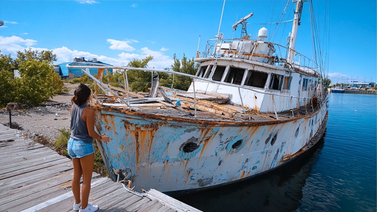 Un tânăr cumpără un iaht vechi de 5000 USD și îl renovează înapoi la NOU | de @SailingGoodBadandUgly