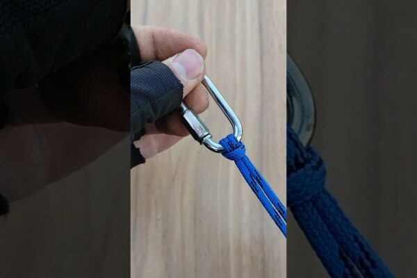🔥Alpiniștii PRO folosesc ACEST Nod Secret #tutorial #satisfying #knot