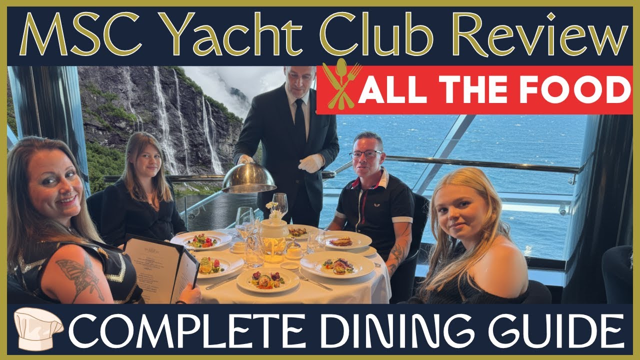 Merită mesele MSC Yacht Club?